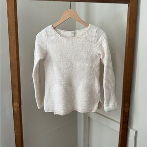 J. Crew Cream Knit Sweater